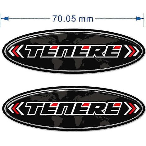 Autocollants Tenere Super Tank Pad Protector, protection de réservoir, emblème, logo, carénage, garde-boue pour Yamaha 700 1200 Xt Z Xt1200z--5 (1/5)