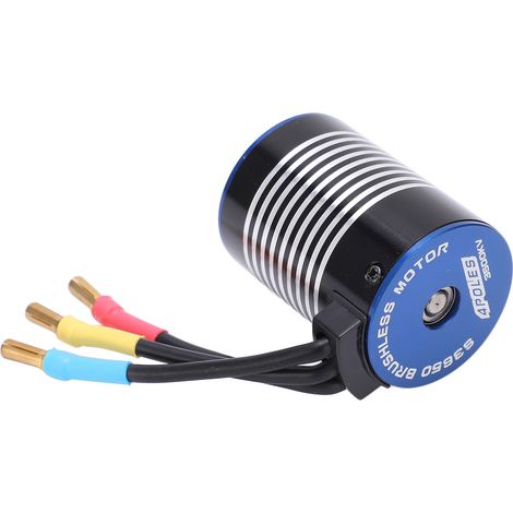 Moteur électrique sans balais étanche 3650 3500KV pour voiture RC 1/10 (pièce de rechange) (1/5)