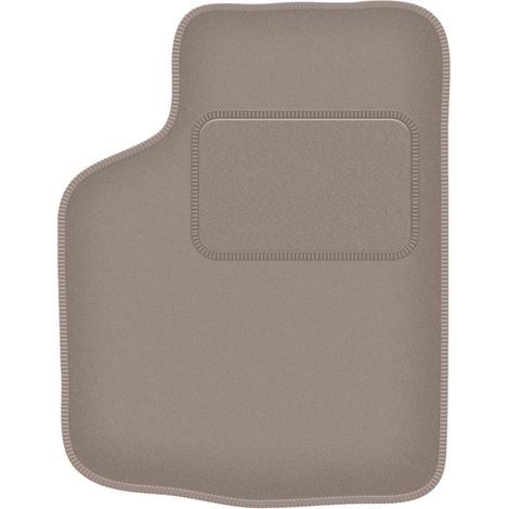 Alfombrilla de conductor beige para Volkswagen Golf I cabrio (1979-1993)