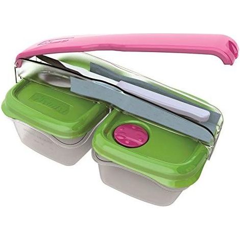 Contenitori Frigo Frigobox Break + Posate 2 Pezzi Bama (1/4)