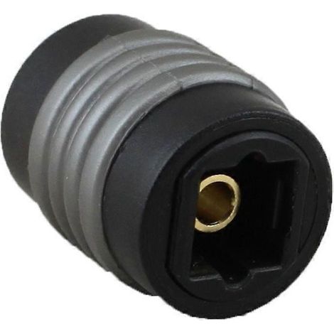 Lecteur DVD haut-parleur, adaptateur audio numérique à fibre optique, rallonge/coupleur femelle à fibre optique pour lecteur CD portable (1 unité) (1/5)