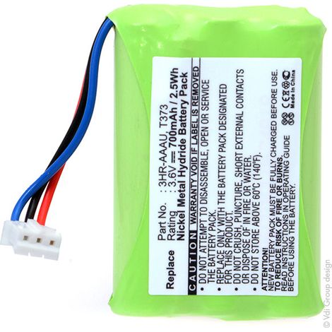 NX - Batterie téléphone 3.6V 700mAh - 3HR-AAAU70AAAH3BMXZT373 (1/4)