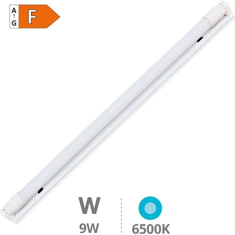 Regleta industrial con tubo LED T8 60cm 9W 6500K (1/5)