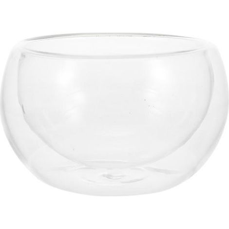 1 Stück Glas-Kerzenbecher