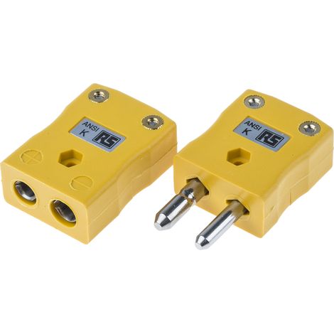 Connecteur Standard pour Thermocouple de type K ( Prix pour 1 ) (1/2)