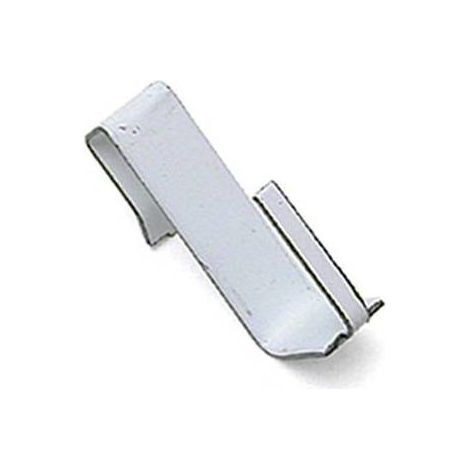 100 x SUPPORTO P/BRIS BRIS GANCIO METALLO BIANCO