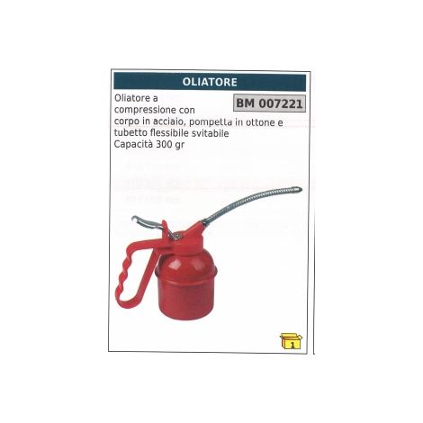Engrasador de compresión cuerpo de acero bomba de latón manguera flexible