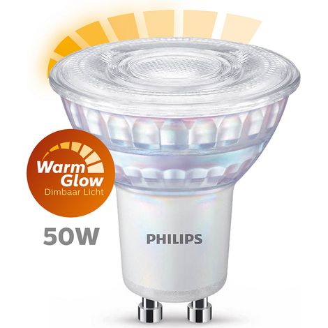 Faretto led gu10 38w 50w dimmerabile warmglow 345lm (1/5)