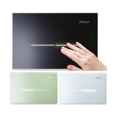 PLACCA PUCCI ECO SFIORO IN VETRO 2015 Misura: Bianca
