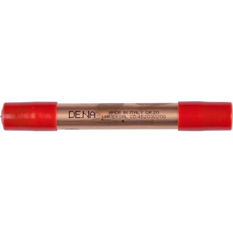 Filtro Deshidratador Cobre 20g  Conexión 1/4" x 1/4" para Soldar  Universal para Aire Acondicionado y Refrigeración