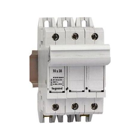 Legrand 021405 - Interruttore sezionatore - SP 38 - equipaggiato 3P+N - cartuccia 10x38 ind