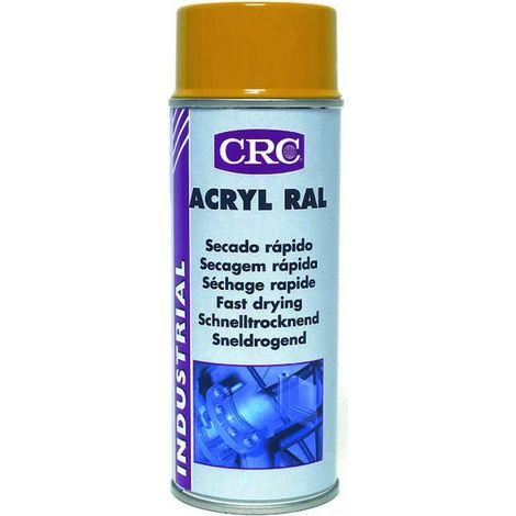 Peinture aérosol CRC ACRYLIC PAINT, Noir RAL 9005 Mat, 400ml ( Prix pour 1 ) (1/5)