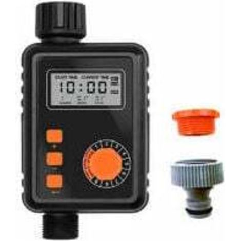 [NEVER USED] Automatic Watering Timer and Programmer Electronic Irrigation Controller Automatic Irrigation Timer with Large LCD Display Waterproof Watering Controller 9 Timing Programs (1/4)