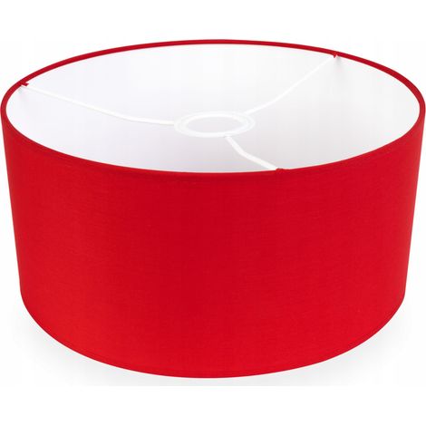 ABAT-JOUR POUR LAMPADAIRE SUSPENDU ROUGE 40 CM (1/5)