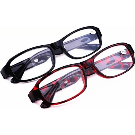 Lesebrille mit +4,5, +5,0, +5,5 und +6,0 Dioptrien. Neues Modell in Schwarz. (1/5)