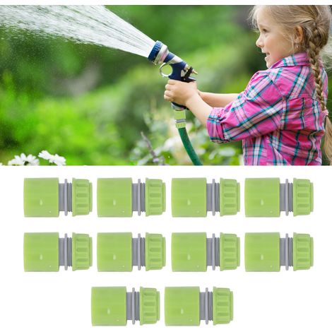 10 Stück/Verkauf: G1/2 Schnellkupplung für Wasserpistole, 4-Punkt-Schlauchanschluss, Kunststoff-Schnellanschlussdüse. (1/5)