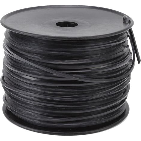 de coupe bordures carré de 3 3 mm 0 13 po en nylon noir (1/5)
