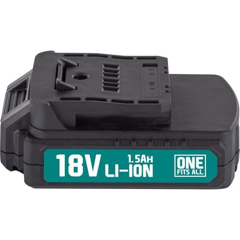 Batterie - POWERPLUS - 1500 mAh - 18 V - 3 voyants LED indiquant la charge restante (1/4)