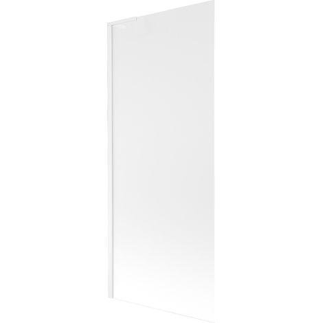 Mexen Next L Badeabtrennung 1-flügelig 80 x 150 cm, matt, weiß - 895-080-000-03-30-20 (1/5)