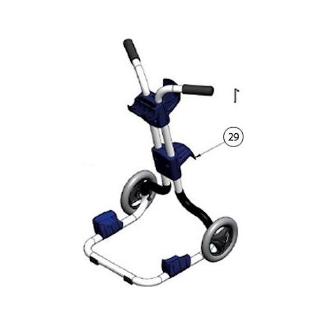 Carrello per robot Zodiac Vortex 3 e Vortex 4