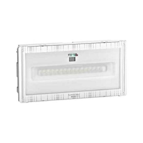 Schneider Electric OVA59301 - Bloc autonome d'ambiance LED Exiway Smart 410 lm 1h IP65 SATI