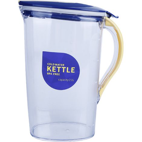 Kaltbrühkaffeekessel, Kühlschrank, Früchtetees, Kaltwasserbecher, tragbarer Kaltwasserkessel mit Feinfilter, Kaltbrühkaffee (1/5)