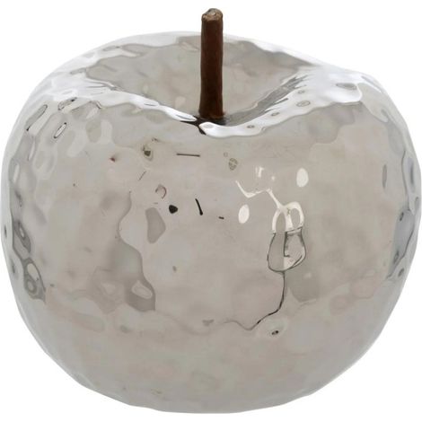 Pomme Déco Design "Pamela" 14cm Argent (1/2)