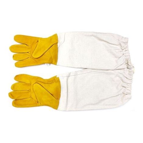 XXL-Paar elastische Imkerhandschuhe Langarm-Schutz Perfekt für Imker-Anfänger MUMU