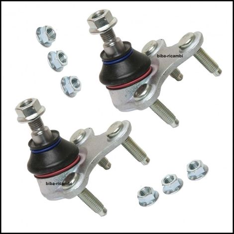 Coppia testina braccio snodo trapezio sospensione anteriore vw tiguan ii touran