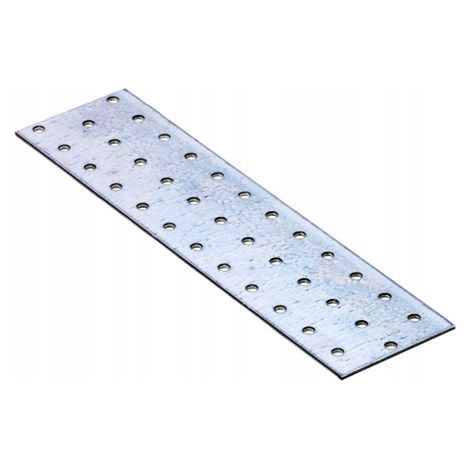 Plaque Perforée - 60x240x2 mm - Acier Galvanisé - Résistant et Polyvalent
