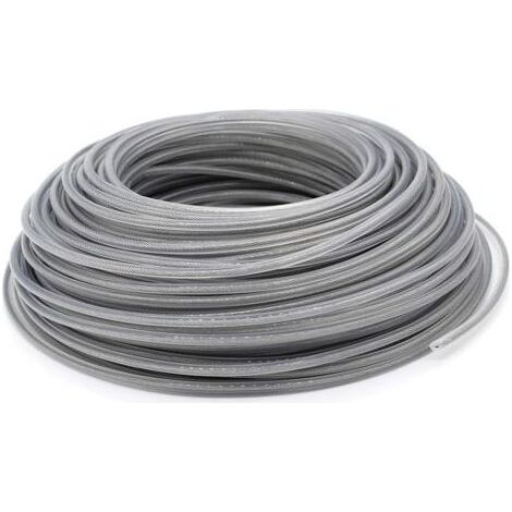 Fil Coupe Bordure Universel, Ligne de Trimmer Strimmer en Acier 3.0 mm, Fil d'acier Débroussailleuse Robuste pour Bosse Tête Tondeuse À Gazon de Jardinage (1/5)