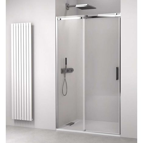 Polysan Thron - Puerta de ducha Square 100 x 200 cm, Antidrop, cristal transparente/cromo TL5010-5002 (1/5)