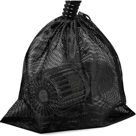 Sac filtrant pour pompe de bassin, sac filtrant anti-encrassement extérieur en maille filet pour bassin (1/5)