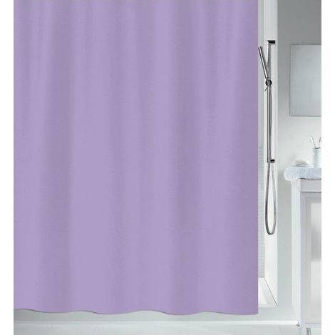Spirella Rideau de douche PEVA BIO 180x200cm Lavande (1/2)