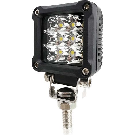 Faro Led da Lavoro Led Work Light Lampada Supplementare Quadrato 2'' 27W 2700LM 12V 24V IP67 6000K (1/3)