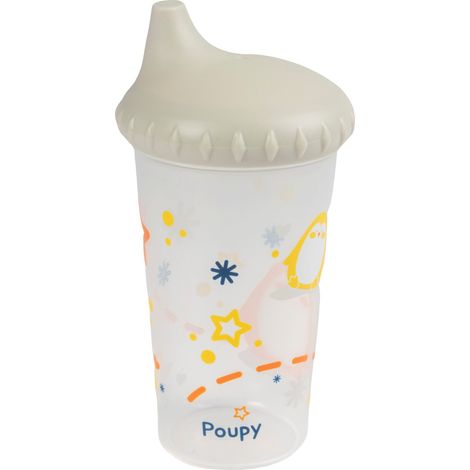 POUPY Borraccia Funghetto con Beccuccio 300 ml BPA Free Portatile e Facile Auto (1/5)