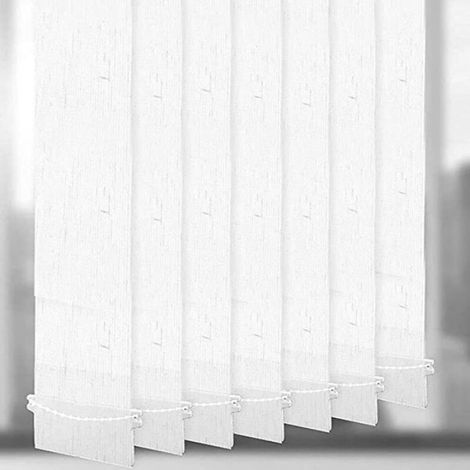 Lot de 10 plaques de lestage pour stores verticaux poids de 127 mm pices de rechange blanches (1/4)