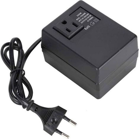 Convertisseur de tension - 300W - 220V vers 110V - Adaptateur de prise EU - Sûr à utiliser (1/4)