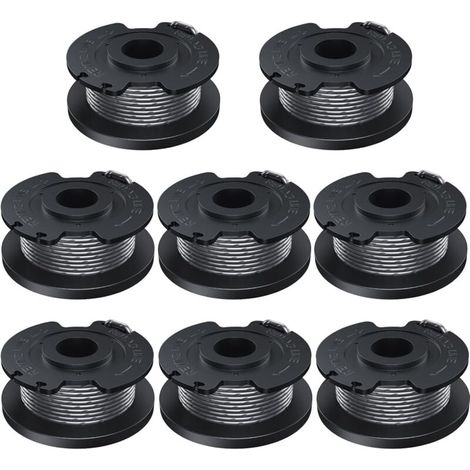 Ø1,6 mm-5m de Longueur Fil Coupe Bordure Compatible avec Bosch Convient pour Coupe-Bordures Sans fil EasyGrassCut,Contient 8 Pièces F016800569 Bobine Coupe Bordure (1/5)