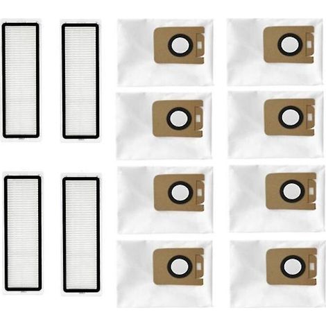 Sacco della polvere con filtro HEPA di ricambio per robot aspirapolvere Bot L10 Plus Z10 Pro D10 Plus (1/2)