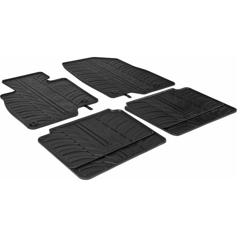 Set tappeti su misura in gomma - compatibile per Mazda 6 4p (01/1312/22) - Mazda 6 Wagon (01/1312/22)