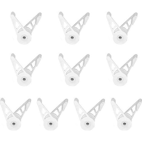 10 Stück 360° Gartenclips für Stängel, stressarmes Training, Pflanzenbiegen, Anbauzubehör.