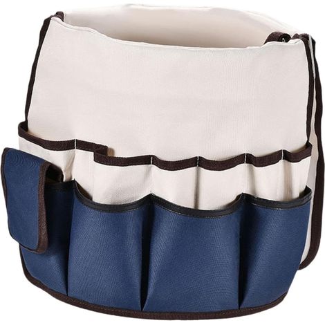 Sac de rangement pour outils jardin, seau imperméable à poches (1/5)