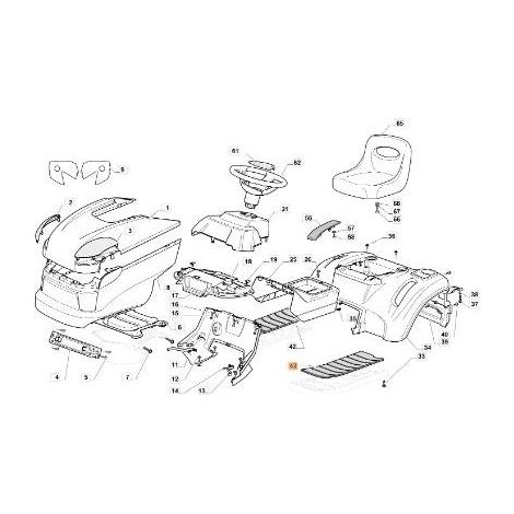 FUNDA DE REPOSAPIÉS ORIGINAL EMAK G325110385E0