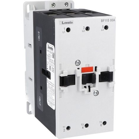 Contattore 3P 115A Ac3 24Vac 50/60Hz (Lovato Cod. Bf11500A024)