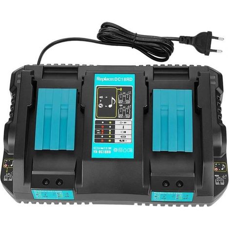 Chargeur Rapide pour Li-ion Batterie Makita 14.4V à 18V BL1830 BL1850 BL1815 BL1860 outil puissance électrique (1/4)