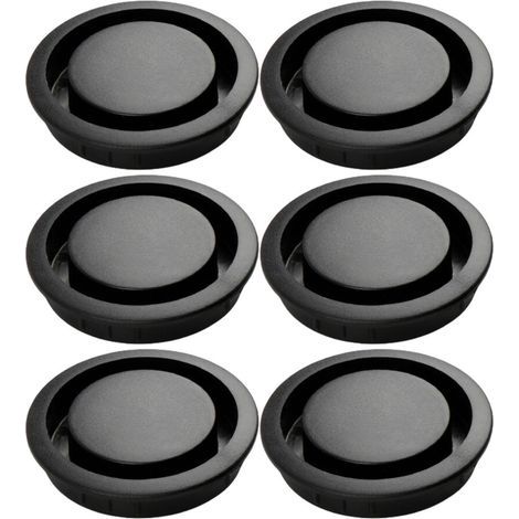 Lot de 6 couvercles d'aération simples pour cuisinière à-noir (1/5)