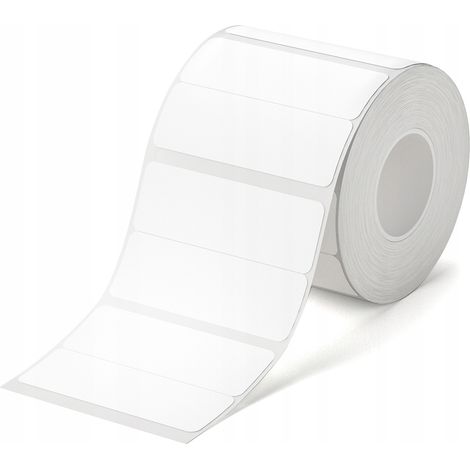 NIIMBOT Etikettenaufkleber ORIGINAL 45x15mm 460 Stück WEISS für B-Serie (1/2)