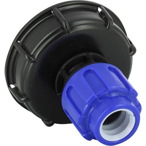 Raccord cuve eau S100X8 - Raccord compression Diamètre 25 mm (1/7)