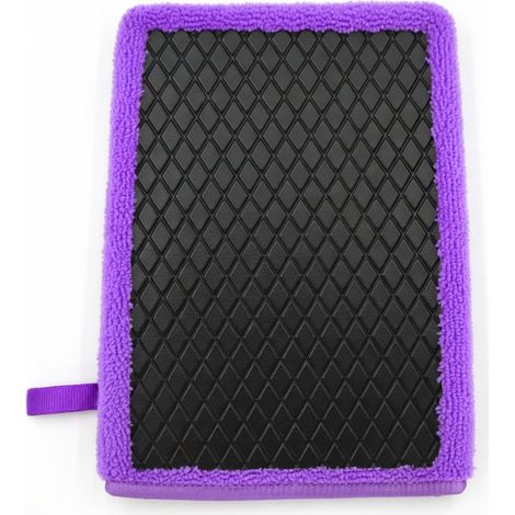 Gant d'argile à losanges violet (1/5)